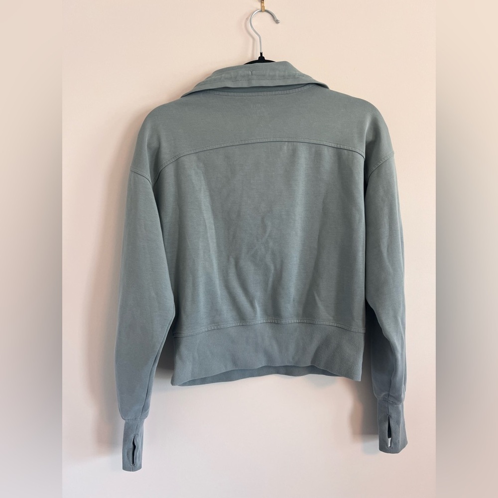 Half Zip Hoodie Sweatshirt - Picture 4 of 16